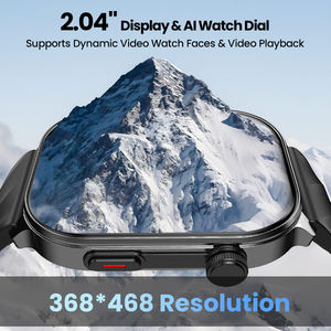 Montre connectée intelligente Remax AI avec écran AMOLED, moniteur de fréquence cardiaque, étanche IP68, tracker de fitness intelligent, assistant vocal IA, montre connectée pour femmes et hommes - Product Image 4