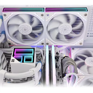 Thermalright FROZEN 240 WHITE WATER COOLING Two 12cm ARGB Fans Silent Integrated Water-cooled Radiator Thermalright FROZEN 240 W - Product Image 6