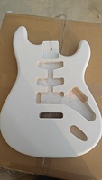 Bodi Gitar Elektrik ST Berlapis Cat Biru Glossy Premium Langsung Dari Pabrik Sempurna untuk Proyek Modifikasi Gitar DIY
