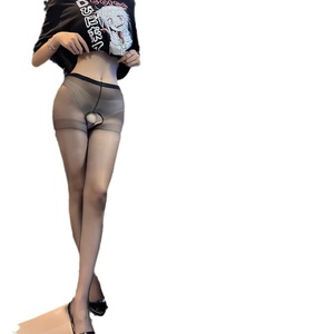 Medias Sexys con Abertura en la Entrepierna, Pantimedias Transparentes y Transpirables para Mujer, Todas las Temporadas 1003 - Product Image 5