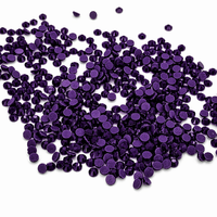 Strass en verre écologiques mystiques améthyste, prune, violet raisin pour le yoga, la méditation, l'aromathérapie et les applications spirituelles, avec réduction sur le volume