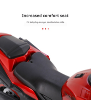 Nouvelle Moto Électrique 2026 pour l'Éducation Précoce des Enfants, Moto à 2 Roues Rechargeable pour Bébés Garçons et Filles, Petite Moto de Simulation