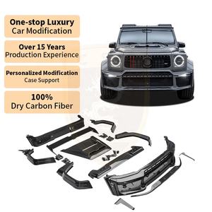 الترقية إلى حمالة الصدر-ب مجموعة هيكل نمط لمرسيدس بنز G-Class طراز W465 G500 G550 G63 سيارة الوفير الكربون الجاف مجموعات هيكل - Product Image 3