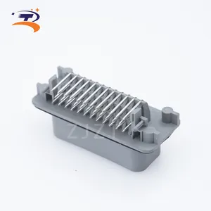 776163-4 Automotive Connector TE ECU Series curved needle base 35 core needle base plastic case integrated controller