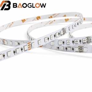 Ruban LED Moderne 120 LED/M RGB Sans Chute de Tension 3535, 24V 15W/M, Plaque Électroplaquée 8mm, Coupe 5cm, Éclairage d'Escalier Coloré - Product Image 6