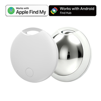 Mini traceur anti-perte Air Tag, porte-clés certifié MFi, étanche IP65, compatible avec les appareils iOS Find My et Android Google Find Hub