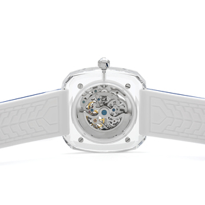Men's Transparent K9 Glass <b>Automatic</b> Mechanical <b>Watch</b> <b>Skeleton</b> Hollow Citizen 8N24 Movement - Product Image 4