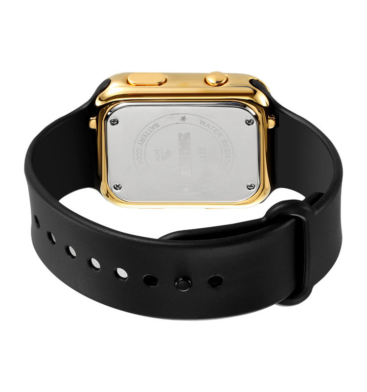 Skmei 2211 Qibla Direction Watches City Time Auto Multi Function Waterproof  Men's Muslim Watch Digital