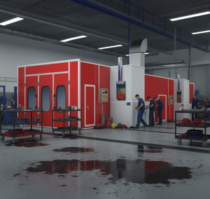 Cabina <span class=keywords><strong>de</strong></span> Pintura con Calefacción Eléctrica Económica |   Solución <span class=keywords><strong>de</strong></span> Panadería Rentable para Empresas Pequeñas <span class=keywords><strong>de</strong></span> Reparación <span class=keywords><strong>de</strong></span> Automóviles - Product Image 5