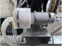 Machine à Glace Commerciale Entièrement Automatique en Acier Inoxydable 304 Haute Productivité pour 3 Saveurs - Glace aux Noix, Sirop, Eau