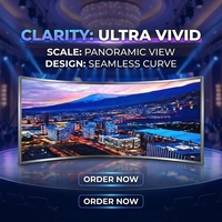 Panel LED Flexible P2.5 de 320mmx160mm para Pantalla LED Cilíndrica de Publicidad Interior