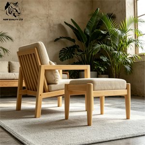 Canapé d'angle écologique, nouveau design, fabrication chinoise, personnalisation à bas prix, petit MOQ, meubles de salon en bois et tissu. - Product Image 4