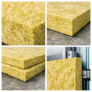 Panneau en <span class=keywords><strong>laine</strong></span> <span class=keywords><strong>de</strong></span> roche haute densité ignifuge Airgeltech A1 pour murs-rideaux et isolation des bâtiments - Product Image 2