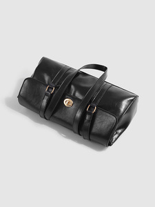 Nouveau design rétro, sac à main pour femme, personnages, matériau PU, fermeture à loquet, sac à bandoulière haut de gamme, Tanjing - Product Image 3