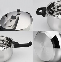 Ustensiles de cuisine de haute qualité en gros d'usine 3L autocuiseur multi-usages autocuiseur à trois couches en acier inoxydable