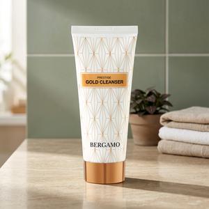 Bergamo Prestige GOLD Cleanser 120มล. herbal-based High-Focus ดูแลผิวกระจ่างใสไร้ริ้วรอย - Product Image 2