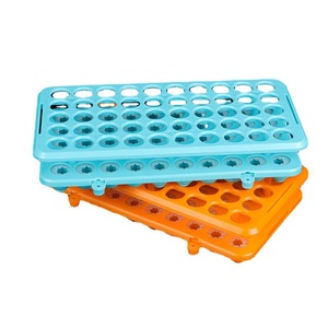 Soporte para tubos de ensayo Kang Wanzhong, 48/96 orificios, de plástico, para almacenamiento de muestras de laboratorio, para detección de ácido nucleico en sangre y virus. - Product Image 1