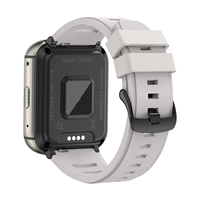 Montre connectée Android 4G avec écran TFT carré, étanche IP67, suivi du sommeil, GPS, WIFI, caméra HD
