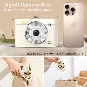 Tengwei A16 HD Mini Máy Ảnh Kỹ Thuật Số Trẻ Em Độ Nét Cao 1080P CMOS Cảm Biến 10x-20x Zoom 3.0 "Màn Hình 100 Góc Rộng Microsd - Product Image 3