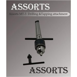 Accesorio de Roscado Fácil con Mandril para Taladro, para Máquina de Tornear, Taladrado, Escariado, Herramientas de Máquina de Ingeniería - Product Image 5