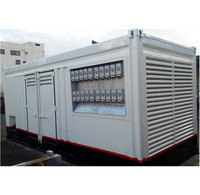 Pack d'alimentation pour navire GENOR POWER GNCR500, 20 prises de type Reefer, Groupe électrogène diesel marin Stamford 350 kW, Conteneur 20'