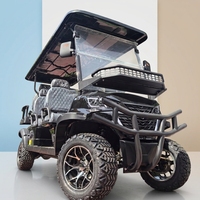 Voiturette de golf électrique Club Car 4 places, buggy tout-terrain, 60V 5KW, certifiée DOT EEC CE, 30-50 km/h, autonomie 90 km, poids à vide 500 kg