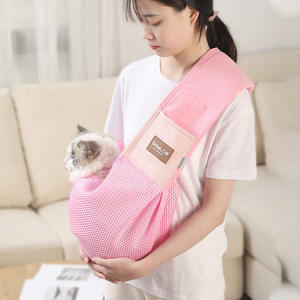 Sac à dos bandoulière pour chat, sac de transport pour animaux de compagnie, sacoche messager pour chat et chiot, accessoires pour animaux - Product Image 3