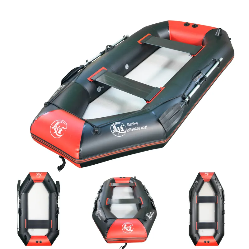 2.6m Certificat CE Kayak gonflable Bateau de pêche pratique pour transporter des kayaks pliants