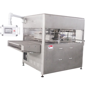 Macchina per Ricopertura di <span class=keywords><strong>Cioccolato</strong></span> SJP1000 PLC Certificata CE, Nuova Macchina per Produzione di <span class=keywords><strong>Cioccolato</strong></span> in Acciaio Inox SUS304 - Product Image 2