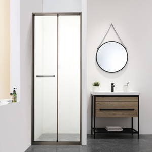 Mampara <span class=keywords><strong>de</strong></span> Ducha <span class=keywords><strong>de</strong></span> Vidrio Recto Plegable sin Marco <span class=keywords><strong>de</strong></span> Foshan con Diseño Moderno y Cierre Suave para Proyectos <span class=keywords><strong>de</strong></span> Baños y Hoteles - Product Image 2
