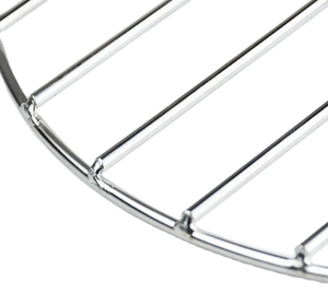 Full Size 304/316 Stainless Steel Wire Net Roasting Grill Outdoor Kitchen Barbecue Accessories Handle Non-Stick Heat Resistant - Product Image 3