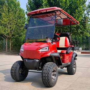 TongCai Ce approuvé 2 + 2 Type 4 sièges chariot de <span class=keywords><strong>golf</strong></span> électrique tout-terrain 48 volts promotionnel bonne qualité <span class=keywords><strong>prix</strong></span> chinois - Product Image 1