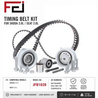 High Quality New Timing Belt Kit for Skoda Se-at V-W Au-di 2.0 Cars Long Life Durable 03L198119 530055010 K015648XS