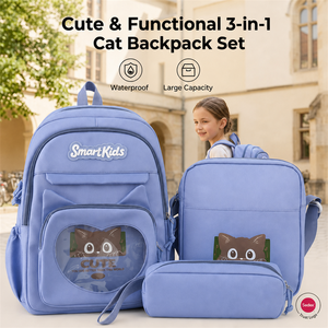 Sac à dos scolaire pour enfants <span class=keywords><strong>Smartkids</strong></span>, personnalisé, imperméable, durable, grande capacité, écologique, recyclable, pour les voyages et l'école - Product Image 1