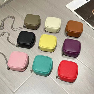 Bolsos de Hombro para Mujer 2025, Bolsos de Mano de Cuero, Mini Bolsa para Monedas, Bolsillo para Dinero, Compatible con Personalización OEM - Product Image 2