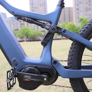 Cadre de vélo à moteur central en fibre de carbone T700, vélo de montagne tout suspendu, vélo électrique chinois, 160 nm, 1000 W, M620 Bafang, vélo électrique de montagne - Product Image 5