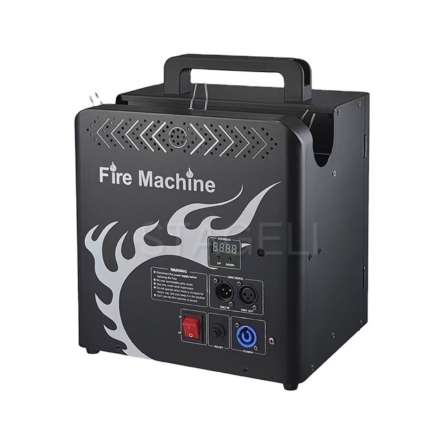 Professional Audio Video Lighting Machine Outdoor Indoor Flame Stage Fire Effects DJ DMX Fire Thrower Professional Audio Video