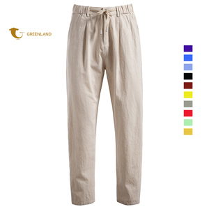 <span class=keywords><strong>Pantalon</strong></span> en <span class=keywords><strong>lin</strong></span> de couleur unie pour hommes personnalisé <span class=keywords><strong>pantalon</strong></span> décontracté léger 100% <span class=keywords><strong>lin</strong></span> printemps <span class=keywords><strong>pantalon</strong></span> intelligent pour hommes OEM vente en gros - Product Image 1