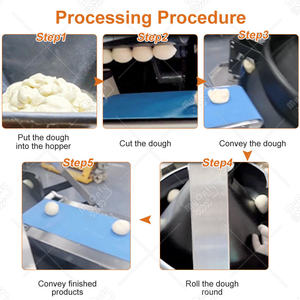 Machine automatique de division et de façonnage de pâte à pizza continue MY – Diviseuse et bouleuse de pâte à <span class=keywords><strong>pain</strong></span> – <span class=keywords><strong>Prix</strong></span> - Product Image 3