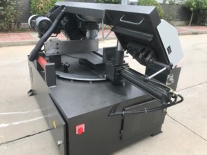 Trung quốc tự động cột đôi ngang <span class=keywords><strong>bandsaw</strong></span> gz4240 góc cắt 45 độ ban nhạc đã thấy máy cho kim loại - Product Image 2