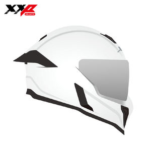 Casques de moto intégraux en ABS, nouveaux modèles XXP KONG SOLID blanc nacré, homologués ECE, à libération rapide, taille XXL, toutes saisons, garantie de 6 mois - Product Image 5