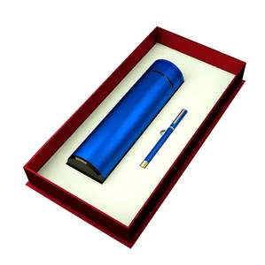 Innovatieve Corporate Gift Set Vacuüm Cup Pen Commerciële Zaken Feestelijke Geschenken Kerst Afstuderen Vaderdag Meerdere Kleuren