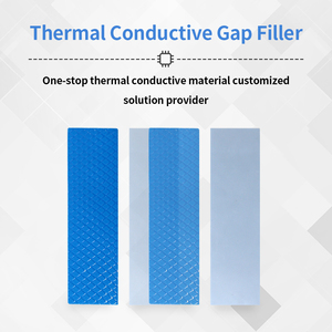 แผ่นซิลิโคนกันความร้อน4W /mk ฟิลเลอร์ใส่ช่องว่างซีพียูฮีทซิงค์ระบายความร้อนแผ่นกาวนำความร้อนแบบกำหนดเอง - Product Image 3