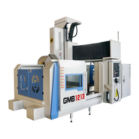 Fresadora de pórtico CNC de alta precisión GMB1213 con guías de caja BT50, centro de mecanizado vertical para procesamiento de acero y aluminio