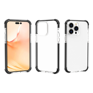Ốp Lưng Trong Suốt Chống Va Đập Màu Cam Cho Iphone 14 13 11 12 Pro Max Xr 7Plus 8Plus, Ốp Lưng Iphone X Bằng Silicon - Product Image 5