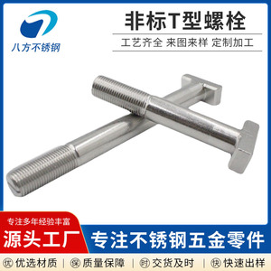 T-Bolt Stainless Steel M6 M8 M10 100 200 300mm CNC Machined Precision Hardware Parts Alien Head 304 Material - Product Image 3