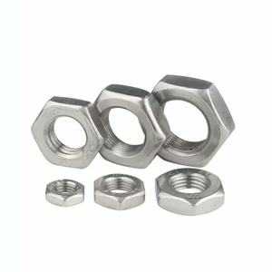 Écrou hexagonal fin en acier inoxydable 304 316, raccord femelle <span class=keywords><strong>pour</strong></span> réservoir d'eau, languette de verrouillage, <span class=keywords><strong>robinet</strong></span> de verrouillage et capuchon, écrou à motif de tube en pouces - Product Image 6