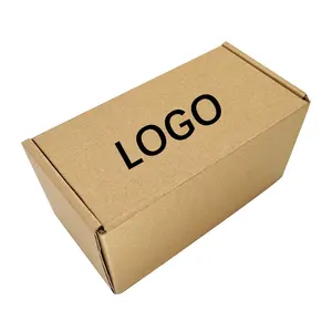 Wholesale Brown Packing Corrugated Cardboard Mailing Moving Shipping Boxes With Customized Logo