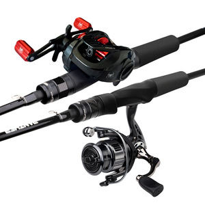 Caña de Pescar Black Panther, Juego de Carrete Giratorio de Fibra de Carbono, Dureza M, Fuerza de Frenado de 8 kg, Pesca en el Mar - Product Image 5