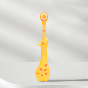 Golden Baby Moda Yeni Tasarım 0-3 6-12 Yaş Gıda Sınıfı Silikon Yumuşak Kıllar Antibakteriyel Diş Çıkarma Çocuk Diş Fırçası - Product Image 3